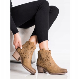 Sergio Leone Tavaszi áttört csizma barna 1