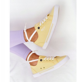 Női cipők Big Star HH274062 Sárga 1