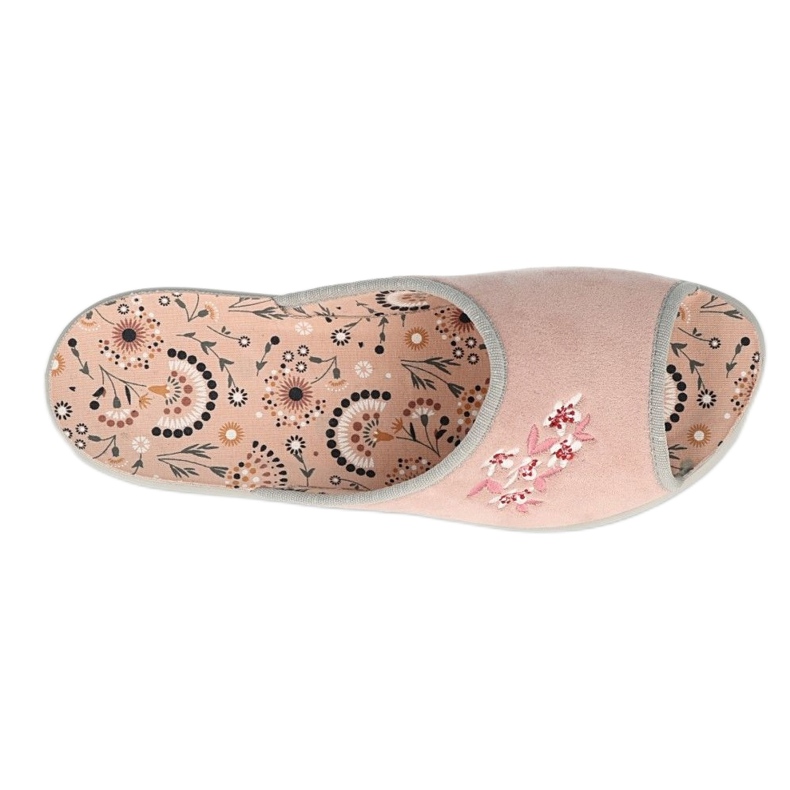 Befado női cipő virág VIKI 254D126 rózsaszín ezüst szürke 1