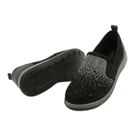 Befado női cipő 156D004 fekete ezüst 4