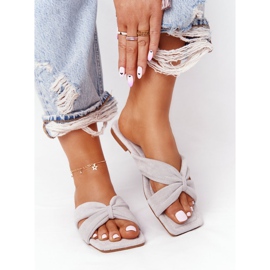 PS1 Női Velúr papucs Szürke Vanília ég 1 PS1 Női Velúr papucs Szürke Vanília ég 1