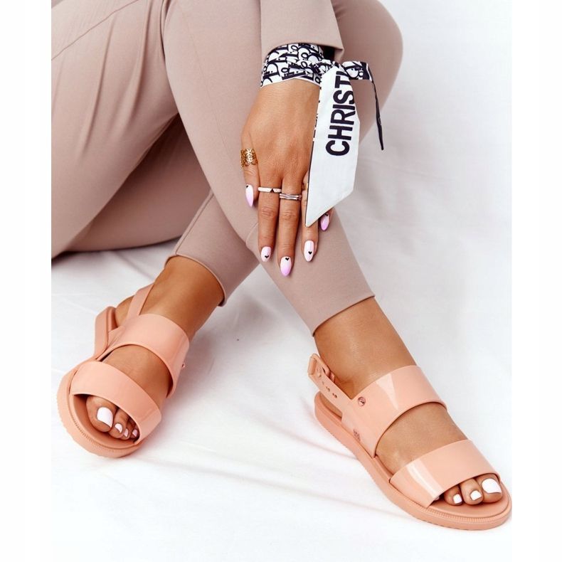 Illatos, környezetbarát gumiszandál ZAXY HH285164 Narancs bézs 1