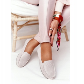 Rio Flore Környezetbarát Bőr Cipők Bézs 2