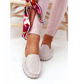 Rio Flore Környezetbarát Bőr Cipők Bézs 1