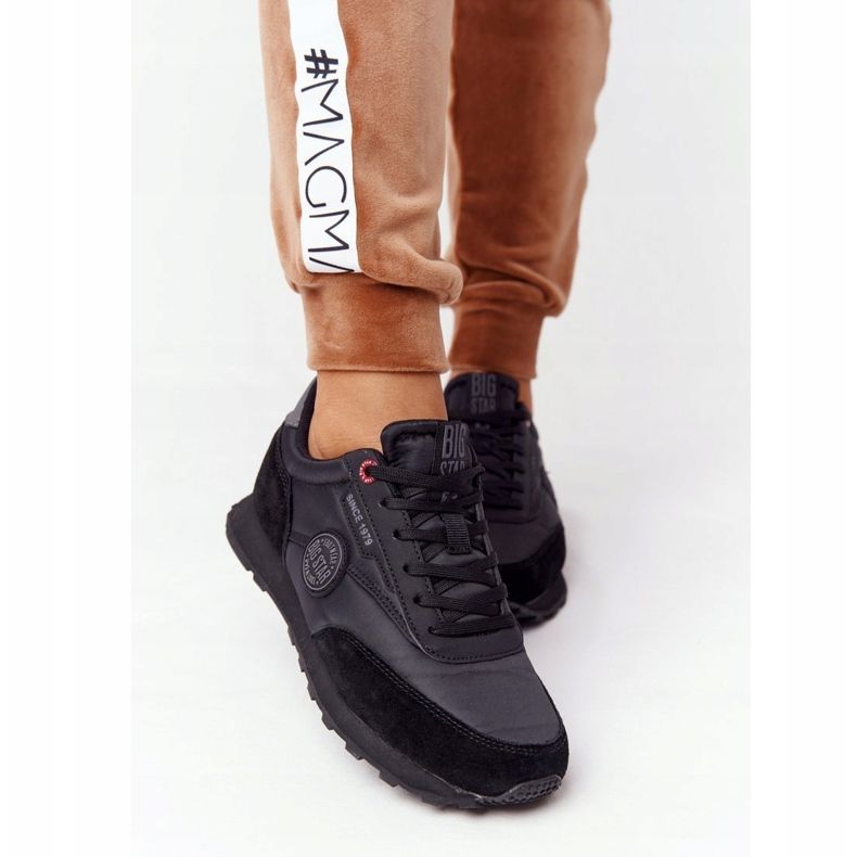 Női sportcipő Memory Foam Big Star HH274528 Fekete 1