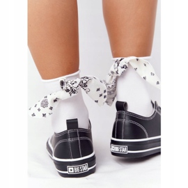 Női bőr cipők Big Star HH274145 Fekete 2