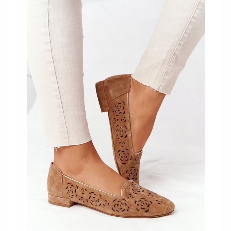 Áttört csalik Sergio Leone BL627 Piros barna 2