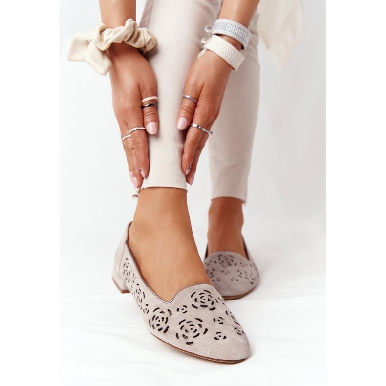 Áttört csalik Sergio Leone BL627 Cappuccino bézs 2