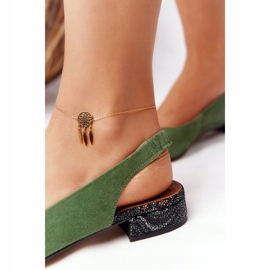 Maciejka zöld balerinák 04482-09 1