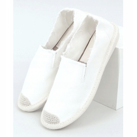 Fehér espadrilles nőknek 7105 Fehér 1