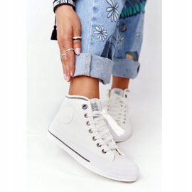 Női magas tornacipő Big Star HH274149 Fehér 2