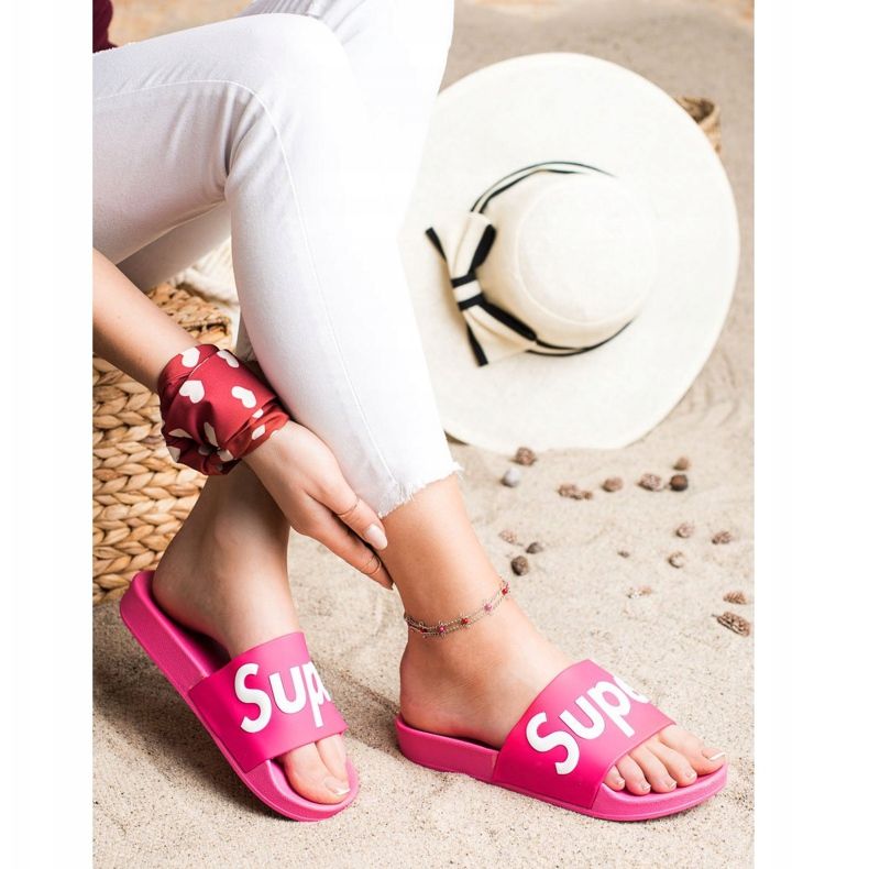 Seastar Szuper gumi papucs rózsaszín 1