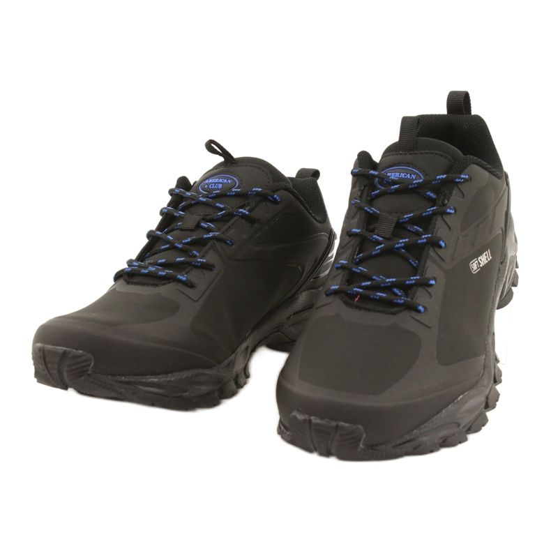 American Club ADI kötött sportcipő Amerikai vízálló puha héjú HL17 fekete kék 1