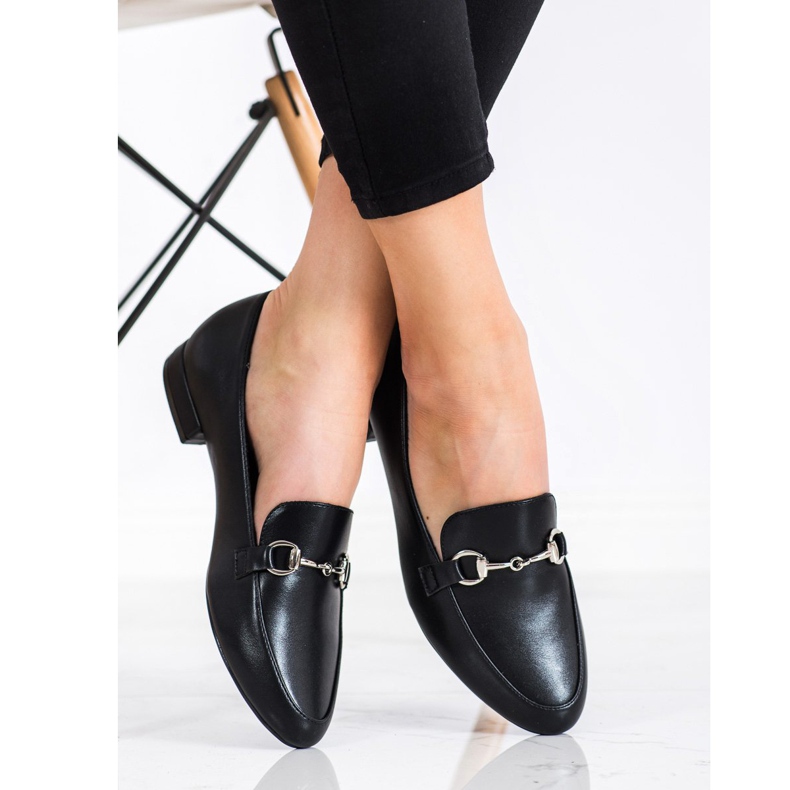 Sergio Leone Klasszikus Cipők Eco Bőrrel fekete 1