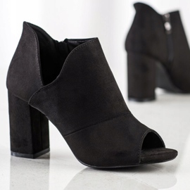 Spring Open Toe VINCEZA csizma fekete 1