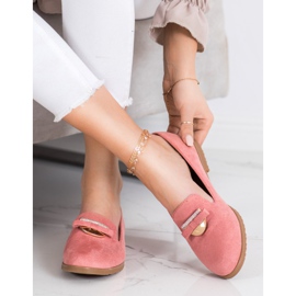 SHELOVET Elegáns urak köbös cirkóniummal rózsaszín 1