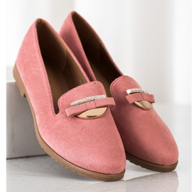 SHELOVET Elegáns urak köbös cirkóniummal rózsaszín 2