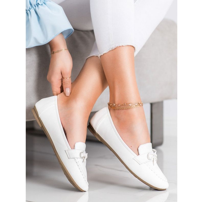 Diamantique Eco bőr cipők fehér 1