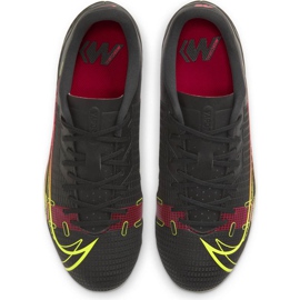 Nike Mercurial Vapor 14 Academy FG / MG Junior CV0811 090 futballcipő fekete fekete 1