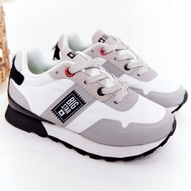 Gyermek sportcipők Memory Foam Big Star HH374168 Fehér 2