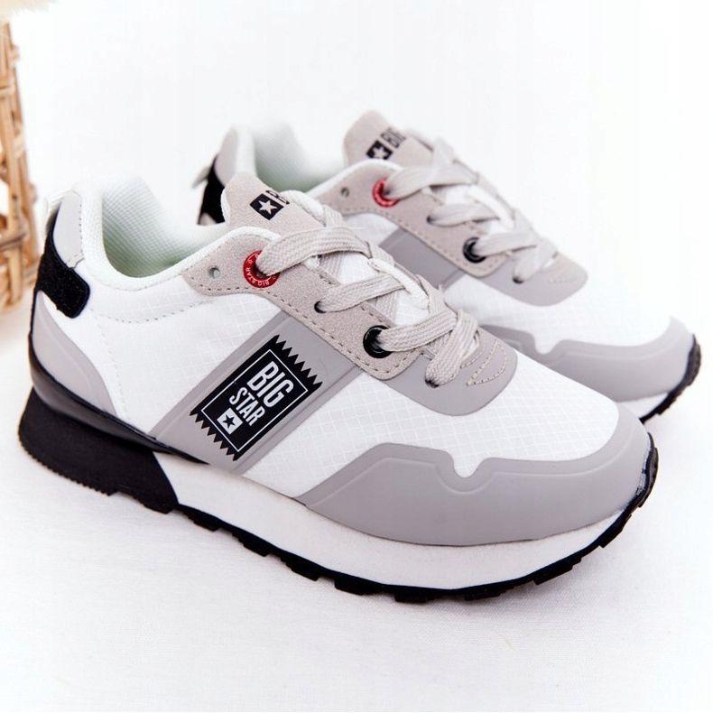 Gyermek sportcipők Memory Foam Big Star HH374168 Fehér 2