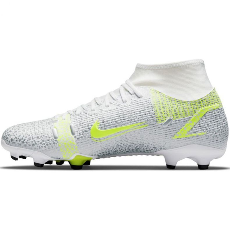 Nike Mercurial Superfly 8 Academy FG / MG M CV0843 107 futballcipő szürke ezüst 2