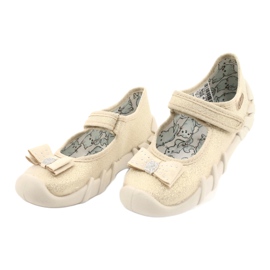 Befado gyermekek papucs íj 109p206 arany aranysárga 3