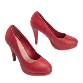 Piros öko-bőr szivattyúk a Liana platformon 2