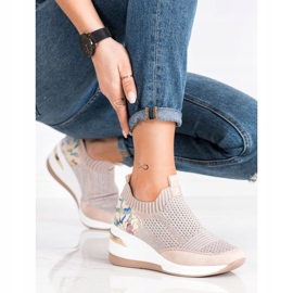 ARTIKER Moro Print Slip-On cipők rózsaszín sokszínű 2