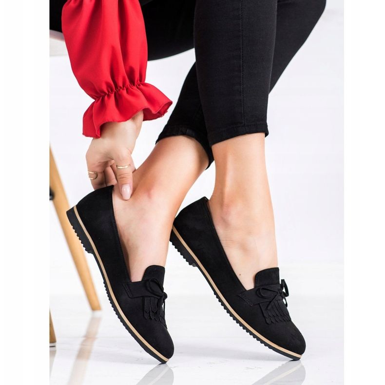 SHELOVET Velúr urak íjjal fekete 2