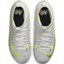 Nike Mercurial Superfly 8 Academy FG / MG Junior CV1127 107 futballcipő ezüst 1