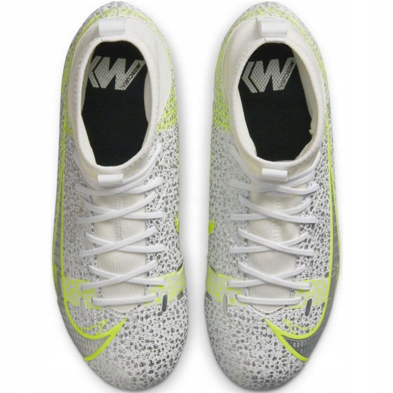 Nike Mercurial Superfly 8 Academy FG / MG Junior CV1127 107 futballcipő ezüst 1