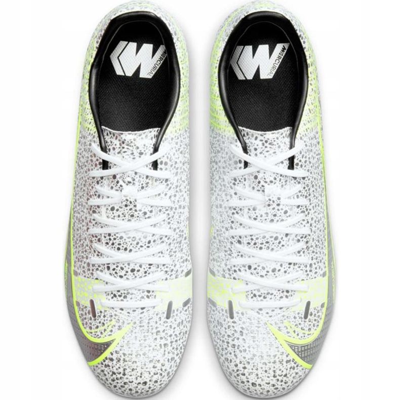 Nike Mercurial Vapor 14 Academy FG / MG CU5691 107 futballcipő ezüst 1