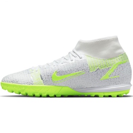 Nike Mercurial Superfly 8 Academy Tf M CV0953-107 futballcipő szürke szürke 2 Nike Mercurial Superfly 8 Academy Tf M CV0953-107 futballcipő szürke szürke 2