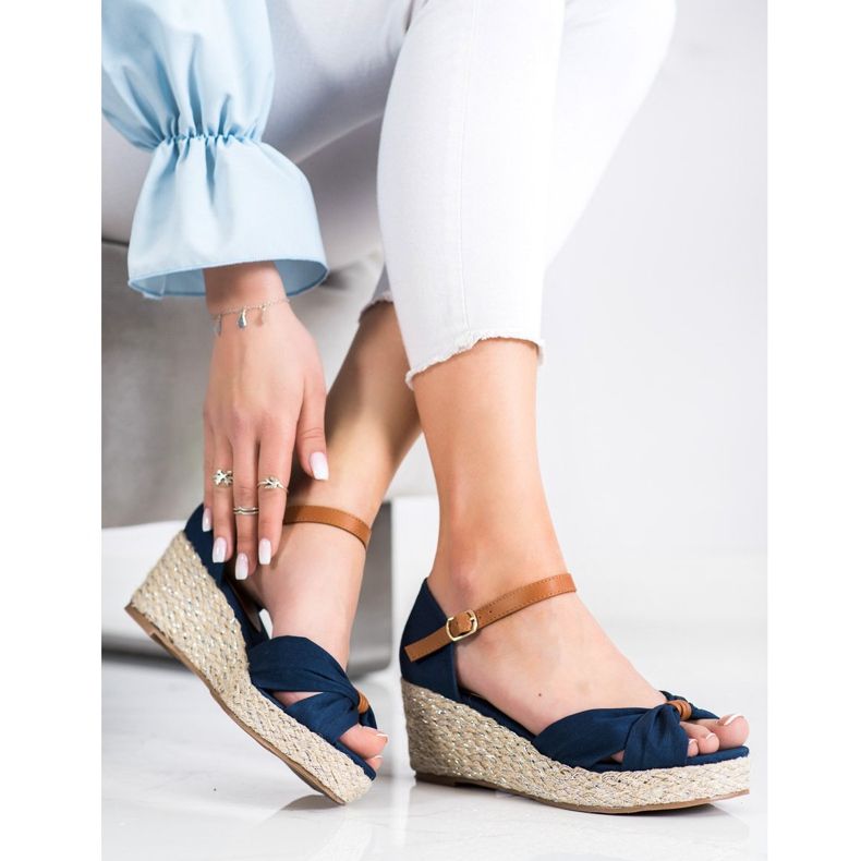 Goodin Textil ék szandál sötétkék 1