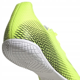 Adidas X Ghosted.4 Futballcipőben sárga-fekete-fehér FW6906 sárgák 2