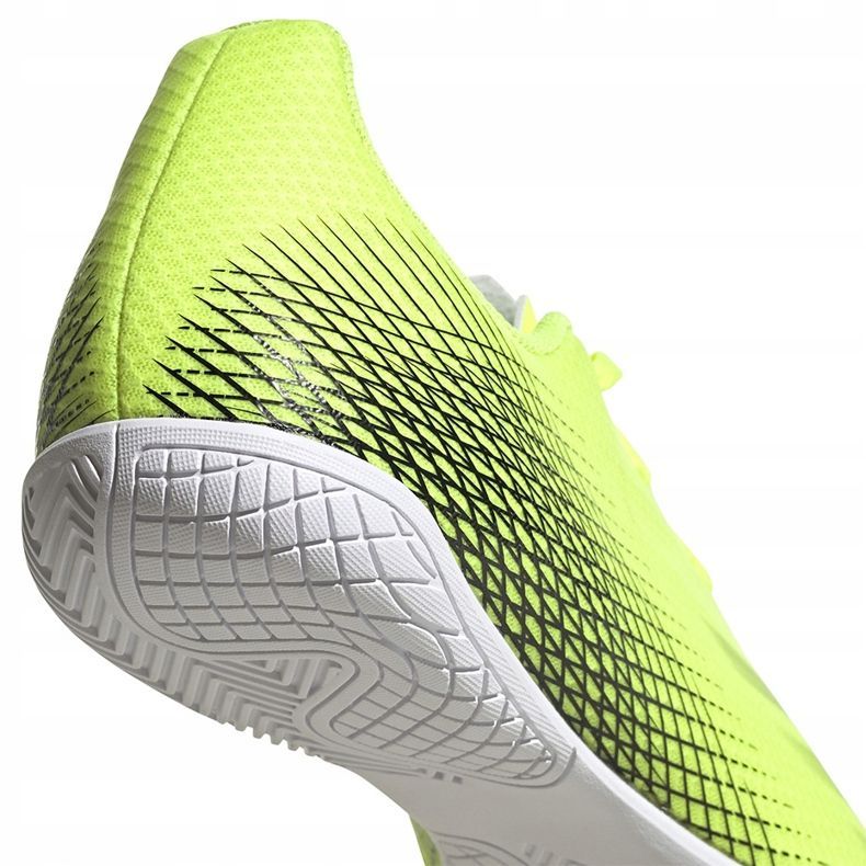 Adidas X Ghosted.4 Futballcipőben sárga-fekete-fehér FW6906 sárgák 2