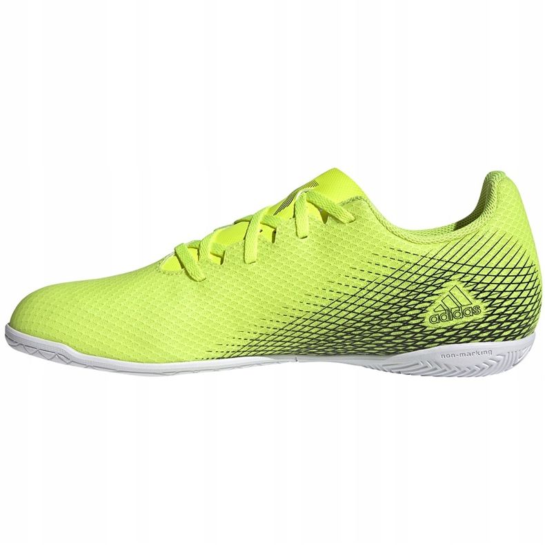 Adidas X Ghosted.4 Futballcipőben sárga-fekete-fehér FW6906 sárgák 3