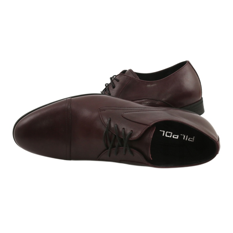 Fűzős cipő gesztenyebarna Pilpol 1674 sokszínű 4