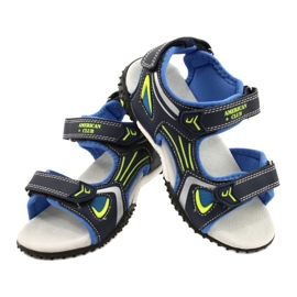 American Club Amerikai RL23 bőrbetét sötétkék kék zöld 4