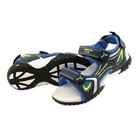 American Club Amerikai RL23 bőrbetét sötétkék kék zöld 2