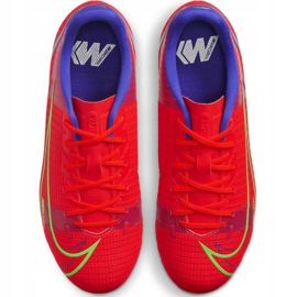 Nike Mercurial Vapor 14 Academy FG / MG Junior CV0811 600 futballcipő piros piros 1
