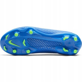 Nike Phantom Gt Academy FG / MG Junior CK8476 400 futballcipő kék kék 1