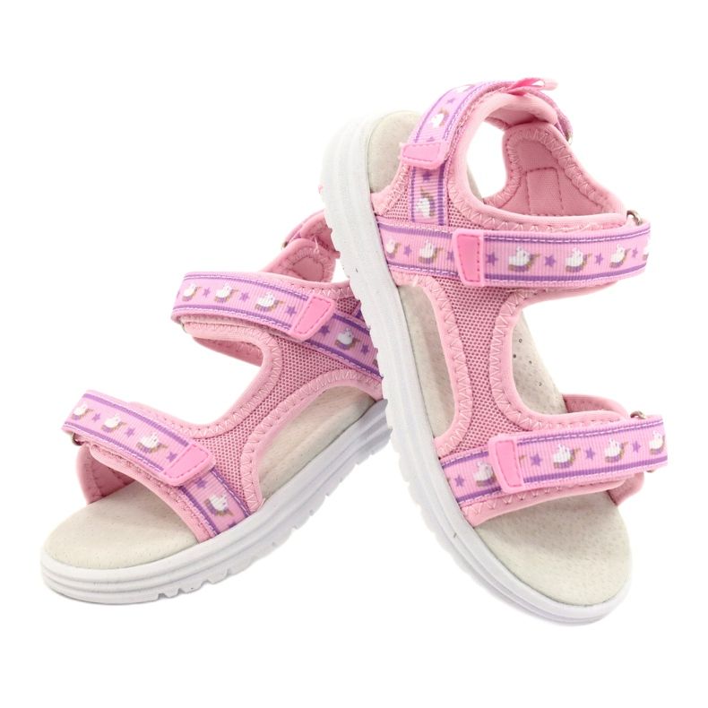 Pink Sandals American Club RL39 bőr talpbetét rózsaszín 5