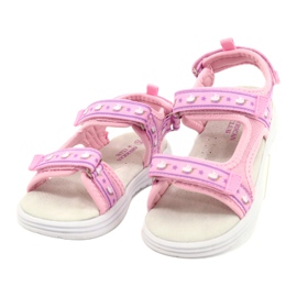 Pink Sandals American Club RL39 bőr talpbetét rózsaszín 2