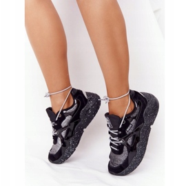 Női sportcipő Memory Foam Big Star HH274325 Fekete 2