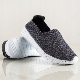 Sabatina Szürke fonott cipők 1