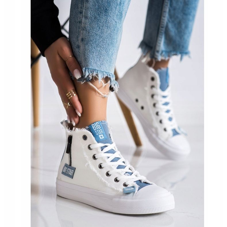 Női Big Star cipők HH274160 fehér 1