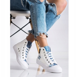 Női Big Star cipők HH274160 fehér 2