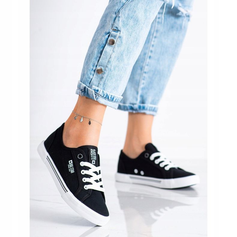 Női Big Star cipők HH274065 fekete 1